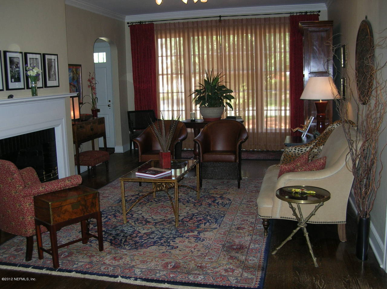 3225-3227 Riverside Avenue Jacksonville, FL 32205 - Photo 10 of 33 Living Room View toward Foyer