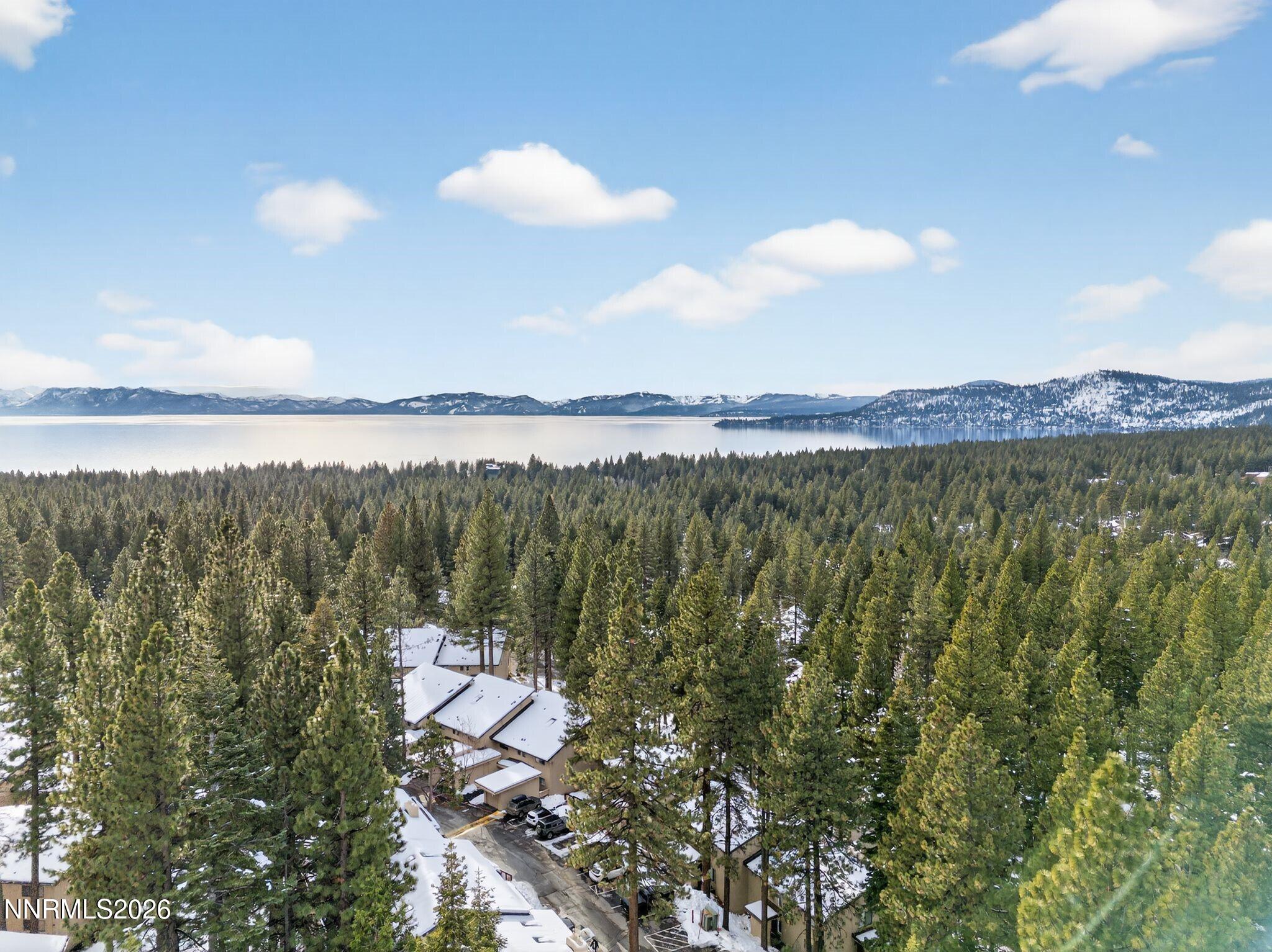 321 Ski Way, Unit 105 Incline Village, NV 89451 - Photo 2 of 8 Arial of the Complex Lake View