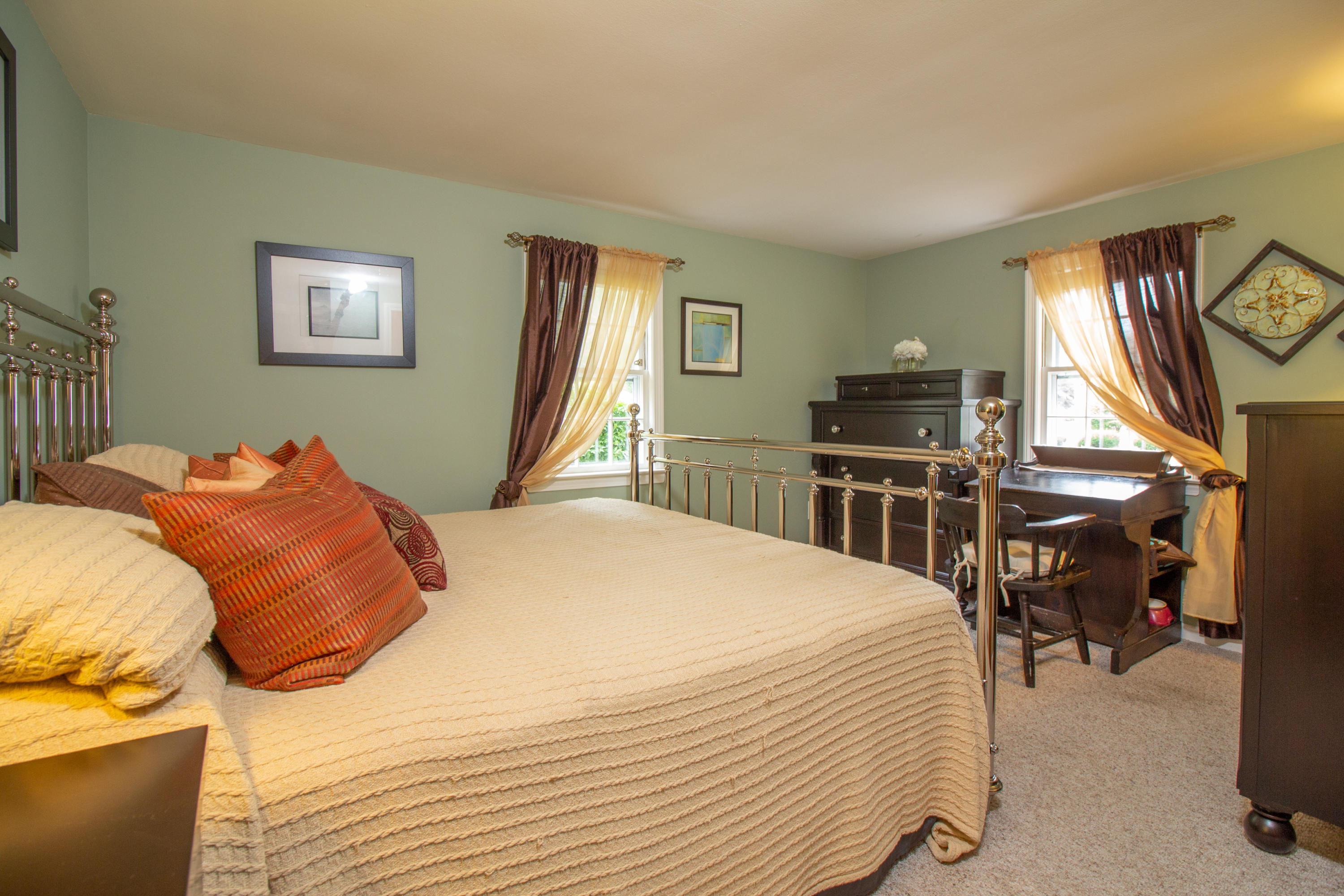 52 Farm Hill Road Centerville, MA 02632 - Photo 14 of 29 a bedroom with a bed and a table in it with window