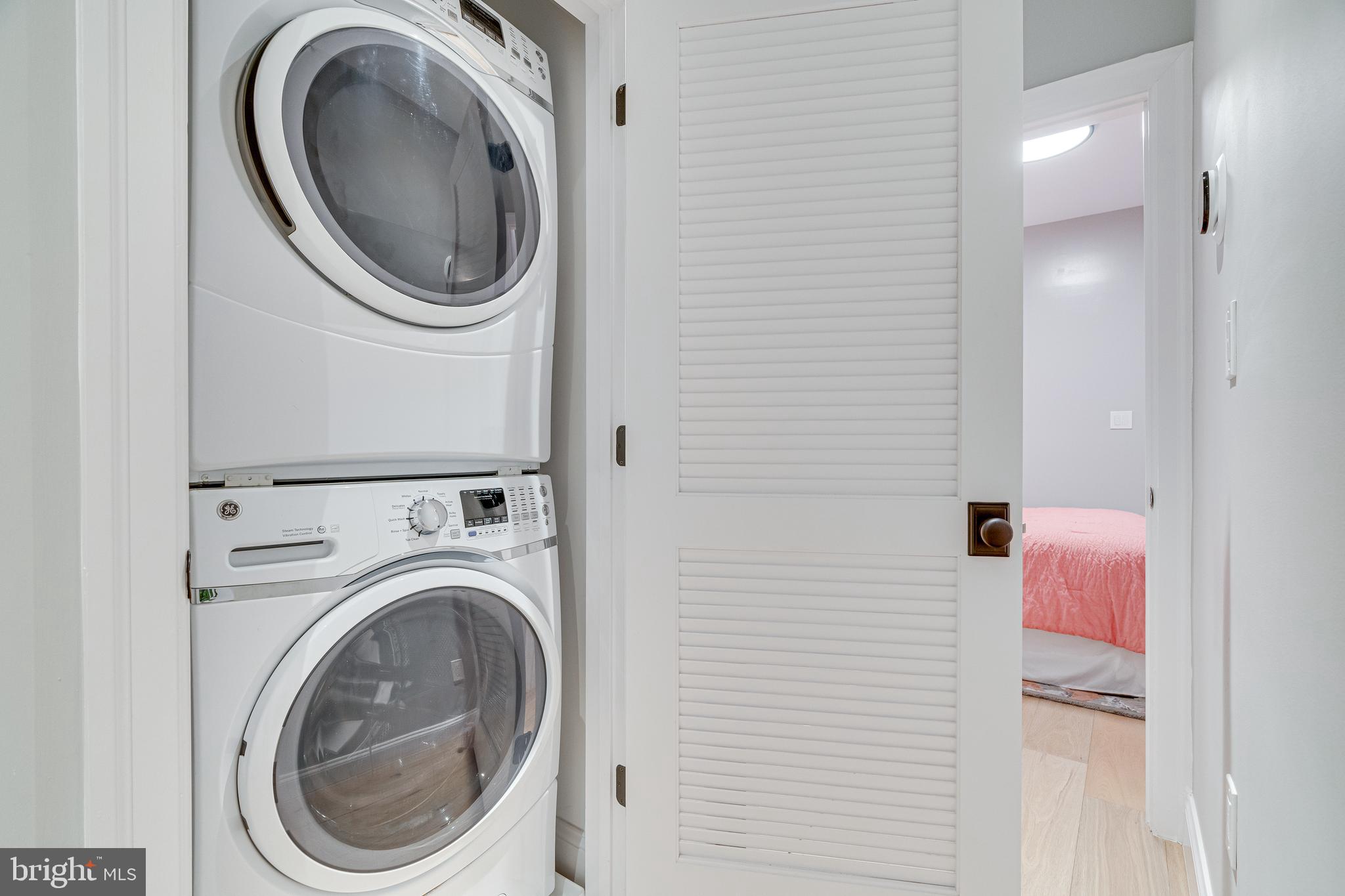 467 M Street Northwest, Unit 1 Washington, DC 20001 - Photo 34 of 43 Lower Level Washer/Dryer