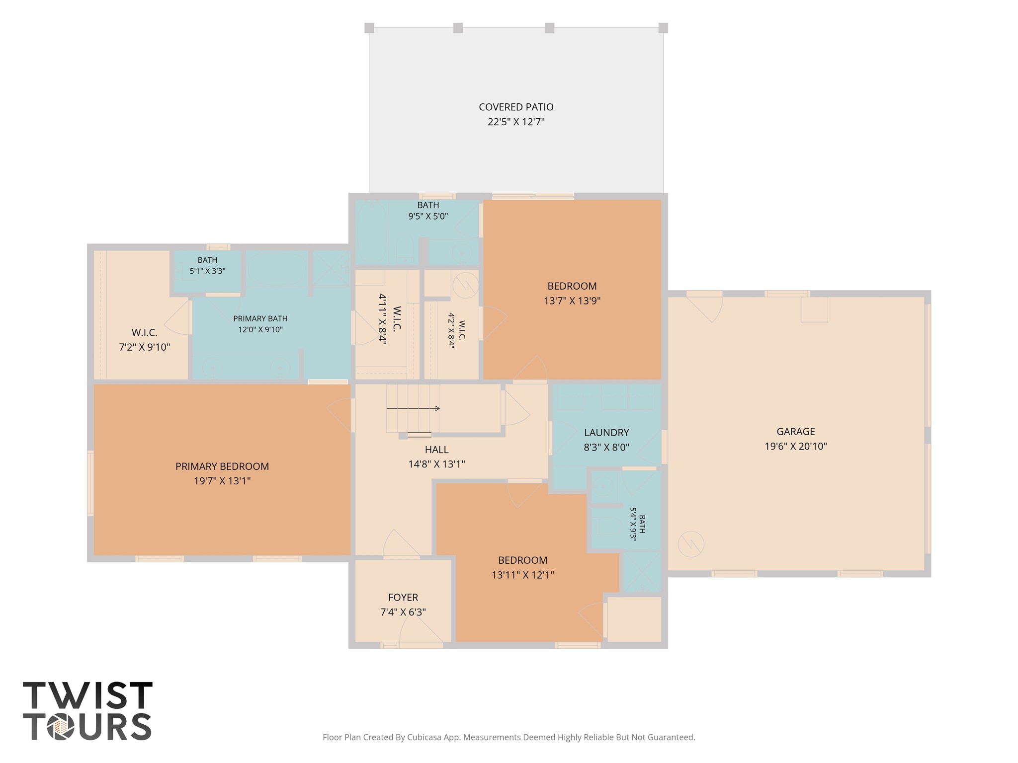 205 Sedro Trail Georgetown, TX 78633 - Photo 31 of 32 Visualize your future home with this comprehensive floor plan, highlighting ample living spaces.