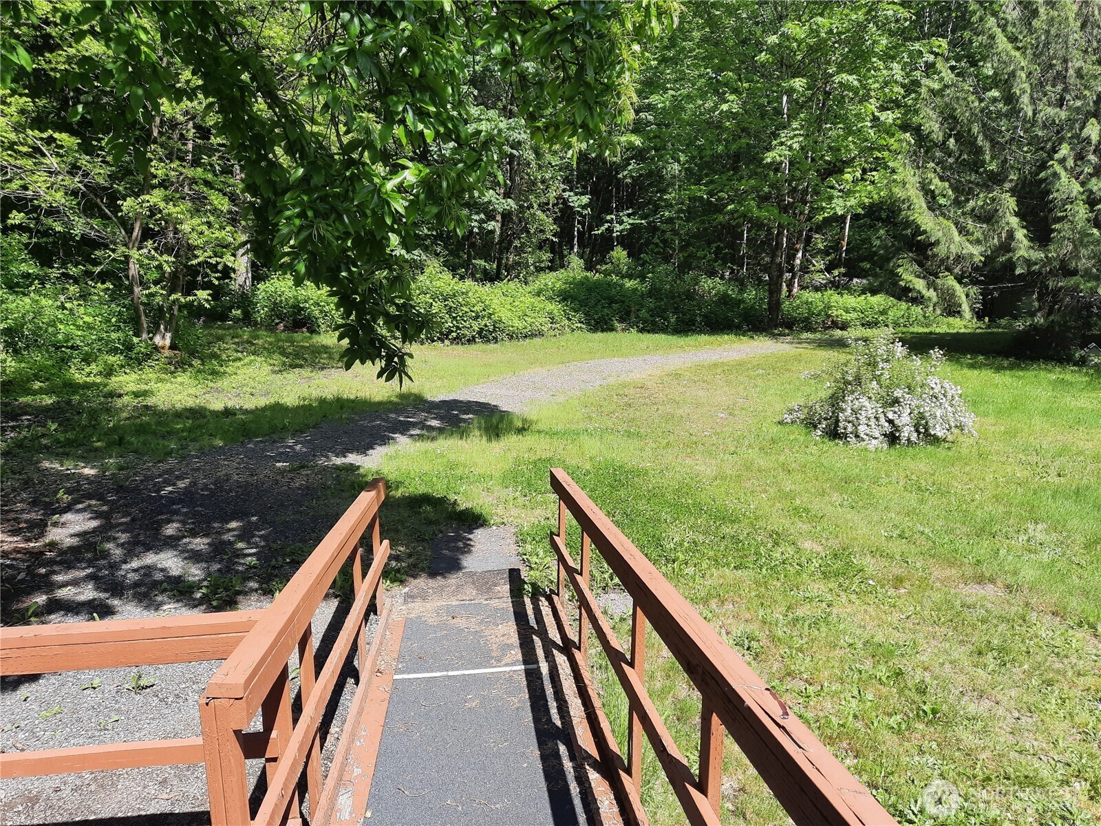 57255 State Rte 20 Rockport, WA 98283 - Photo 5 of 33 a view of a garden with wooden deck