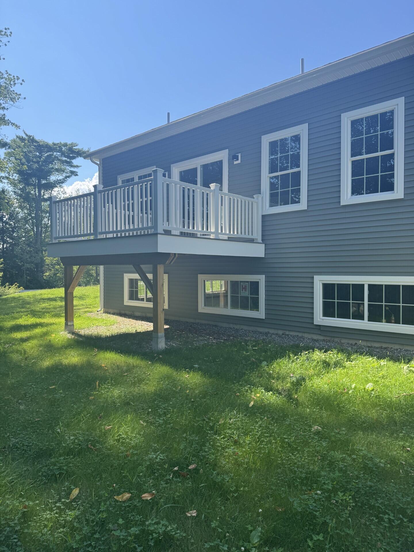 26 Lantern Way, Unit 24 Auburn, ME 04210 - Photo 13 of 18 another view deck 26