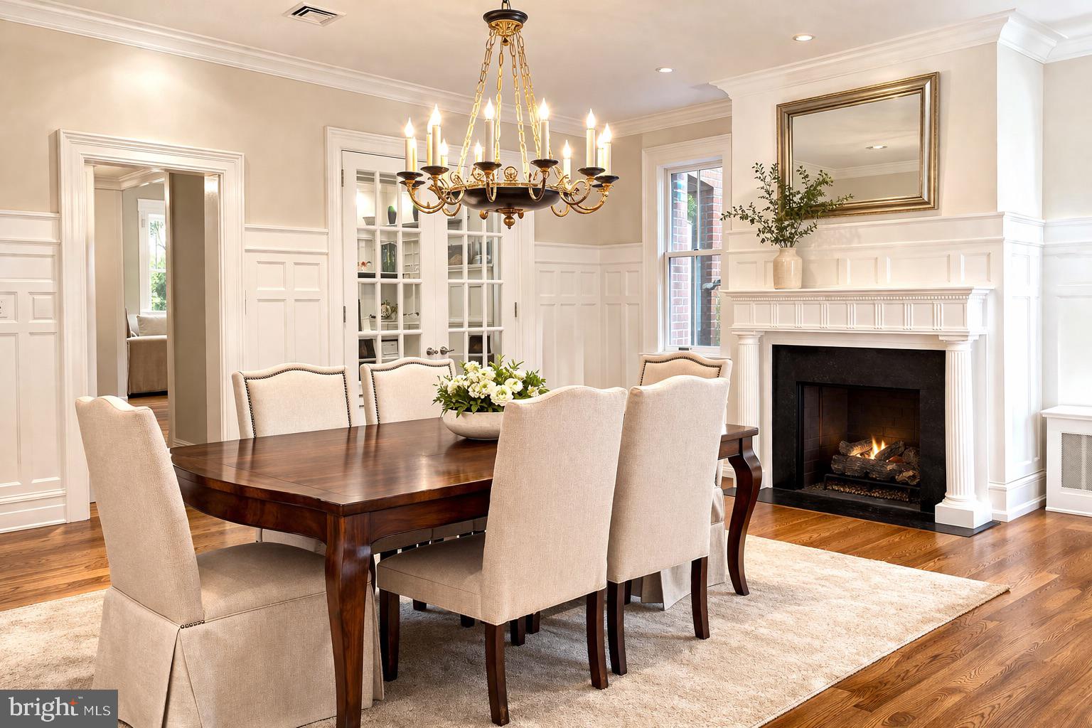2127 Leroy Place Northwest Washington, DC 20008 - Photo 12 of 46 Elegant dining room