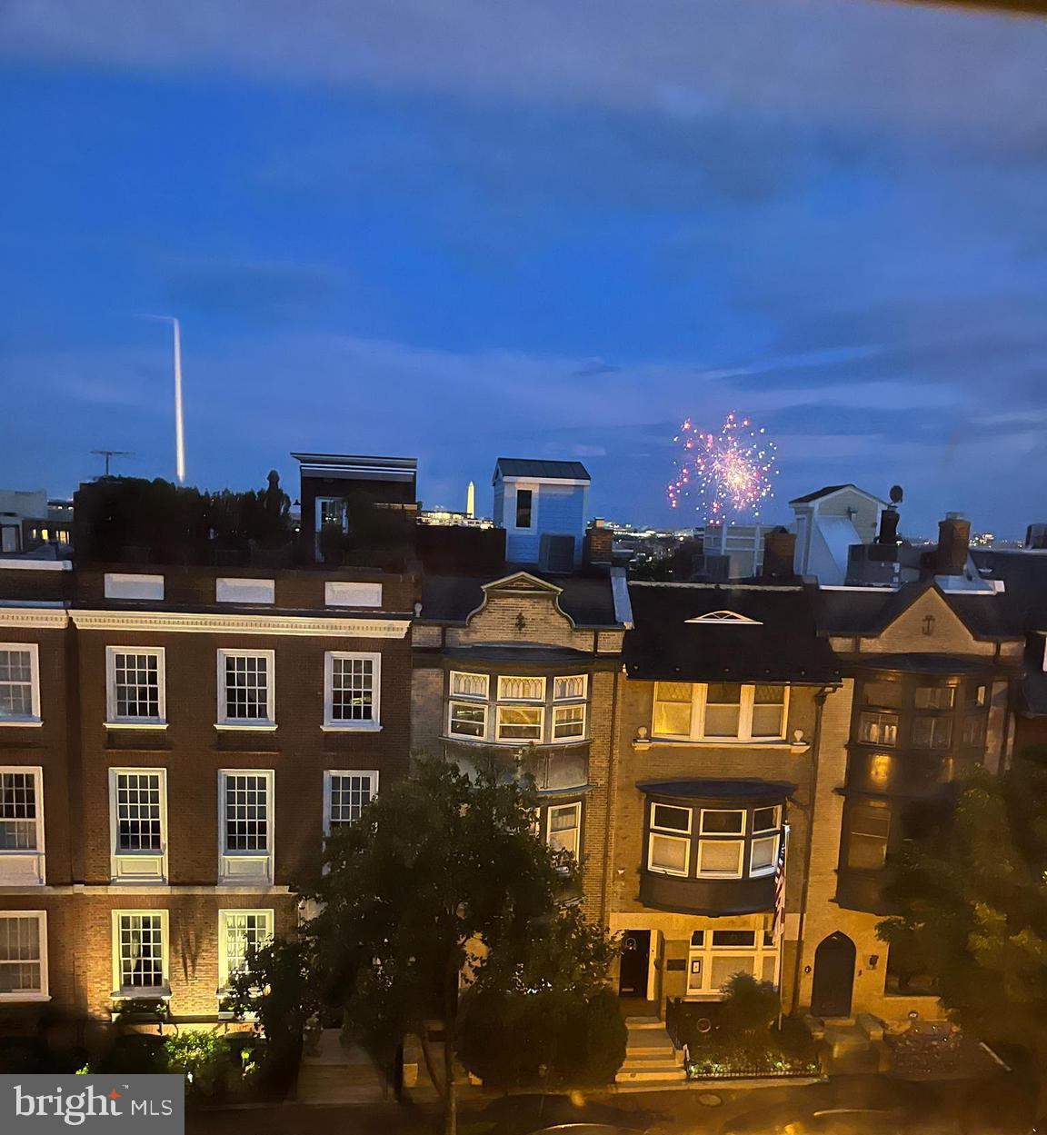 2127 Leroy Place Northwest Washington, DC 20008 - Photo 39 of 46 July 4th Fireworks from Top FLR