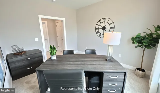 a view of a kitchen counter top space