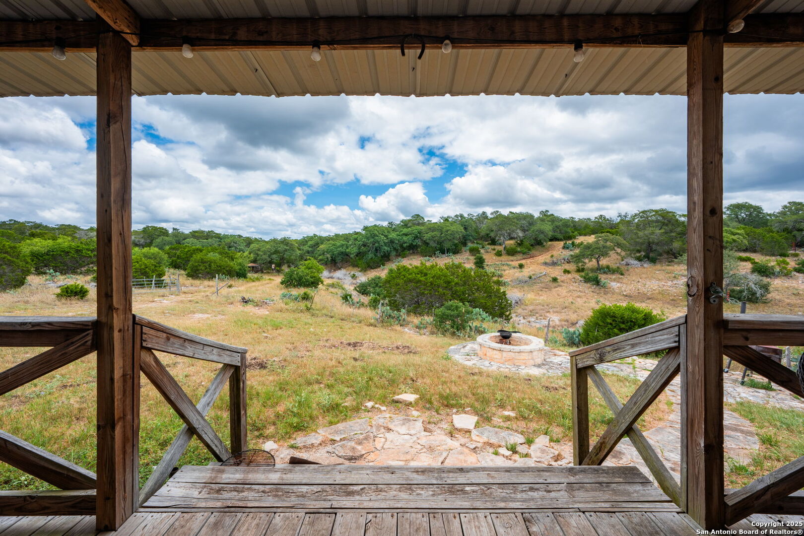 485 Mitchell Ranch Road Camp Wood, TX 78833 - Photo 38 of 47 a view of a porch
