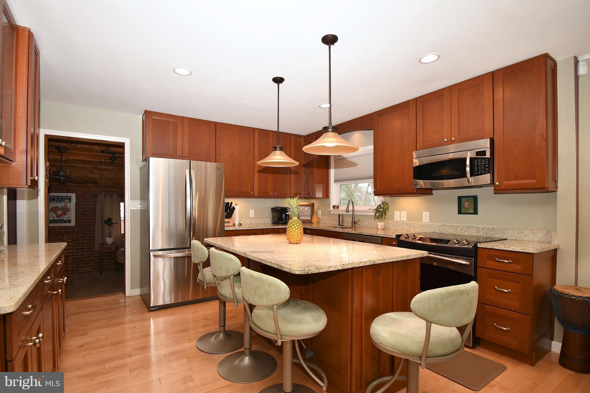 112 Church Road Owings Mills, MD 21117 - Photo 10 of 30 Gourmet Kitchen island & SS Appliances