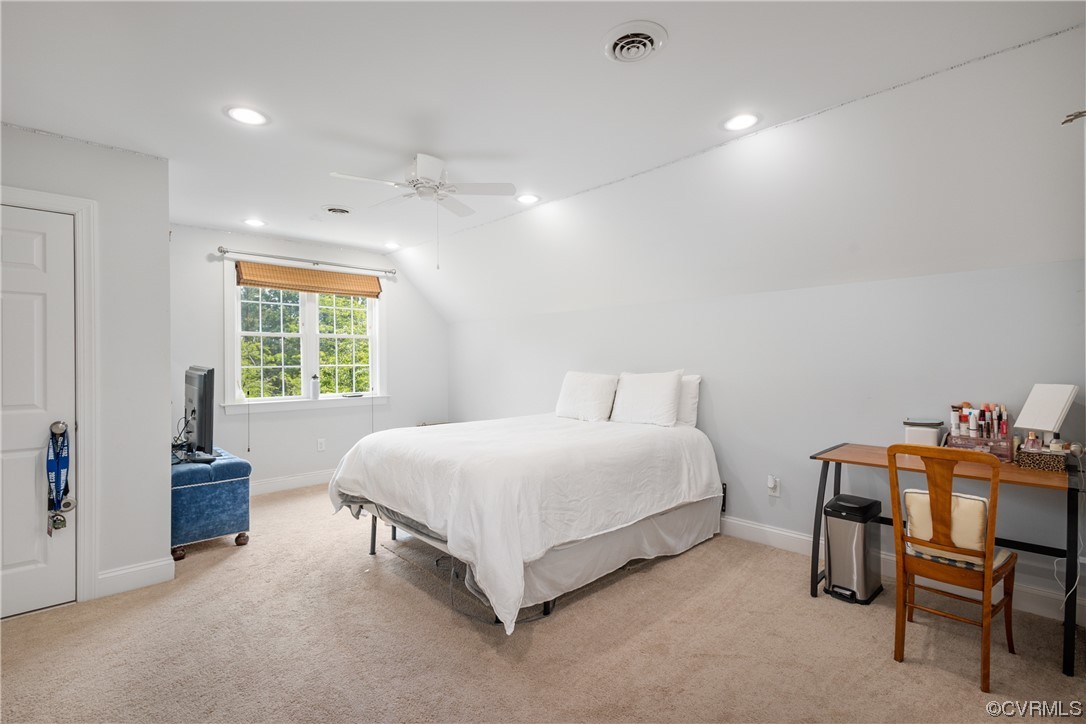 346 Ziontown Road Henrico, VA 23229 - Photo 32 of 37 a bedroom with a bed and a chair