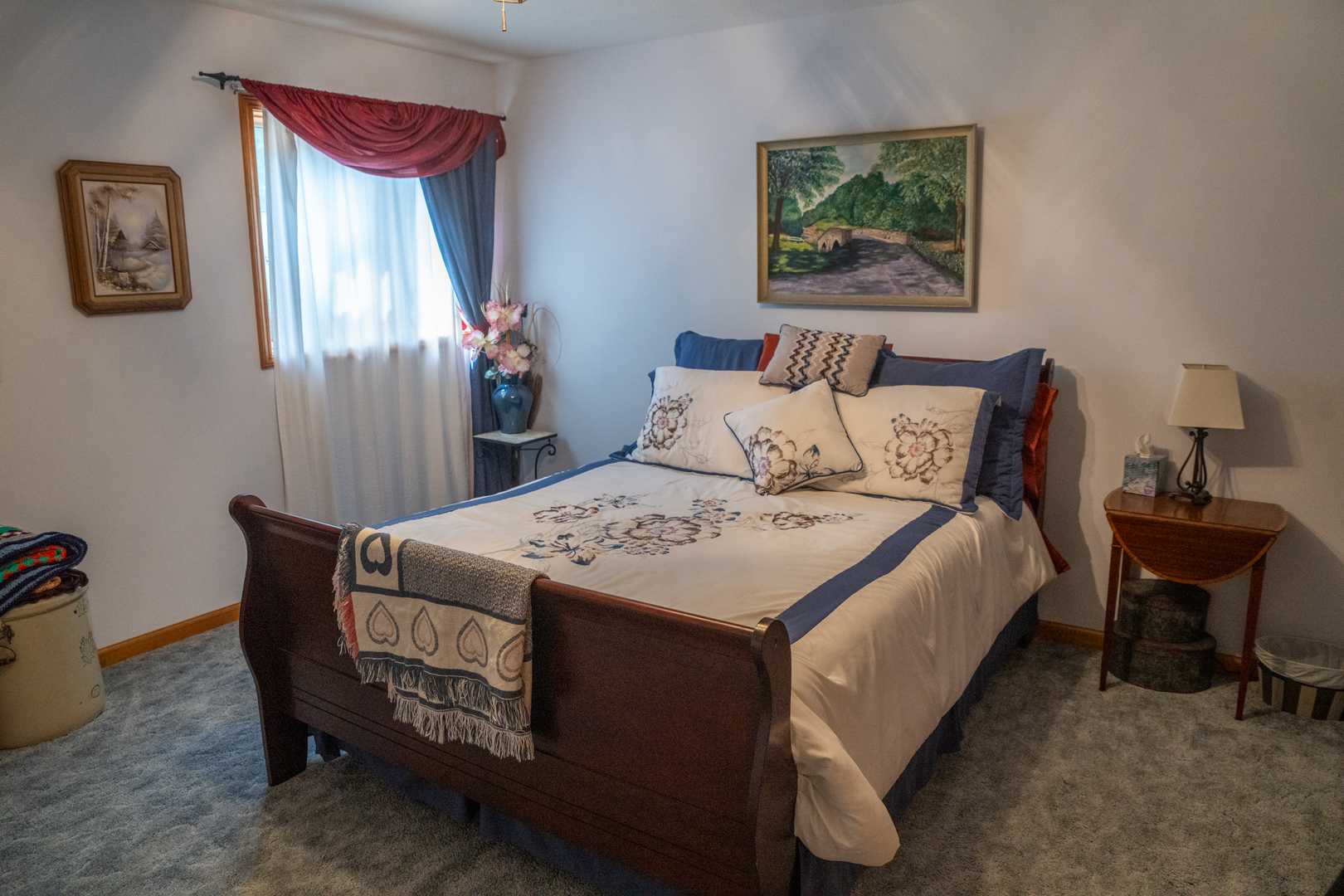 37322 Indian Spring Road Saybrook, IL 61770 - Photo 33 of 77 a bed sitting in a bedroom next to a window