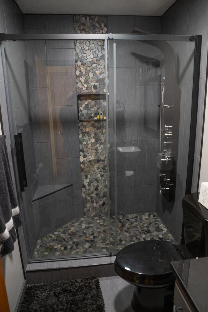 37322 Indian Spring Road Saybrook, IL 61770 - Photo 38 of 77 a bathroom with a sink and a mirror