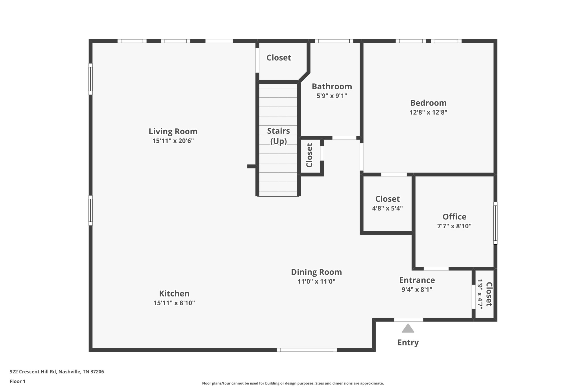 922 Crescent Hill Road, Unit B Nashville, TN 37206 - Photo 16 of 17 a picture of a bathroom with a white wall