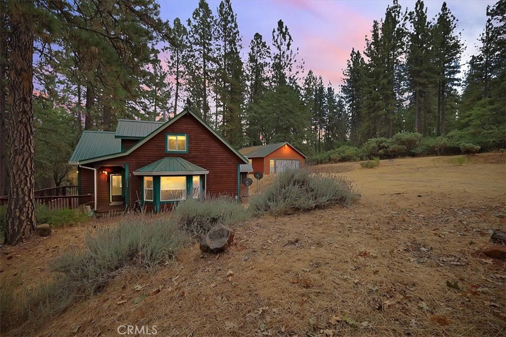 13233 Dixon Hill Road Oregon House, CA 95962 - Photo 49 of 60 a front view of a house with a yard and trees