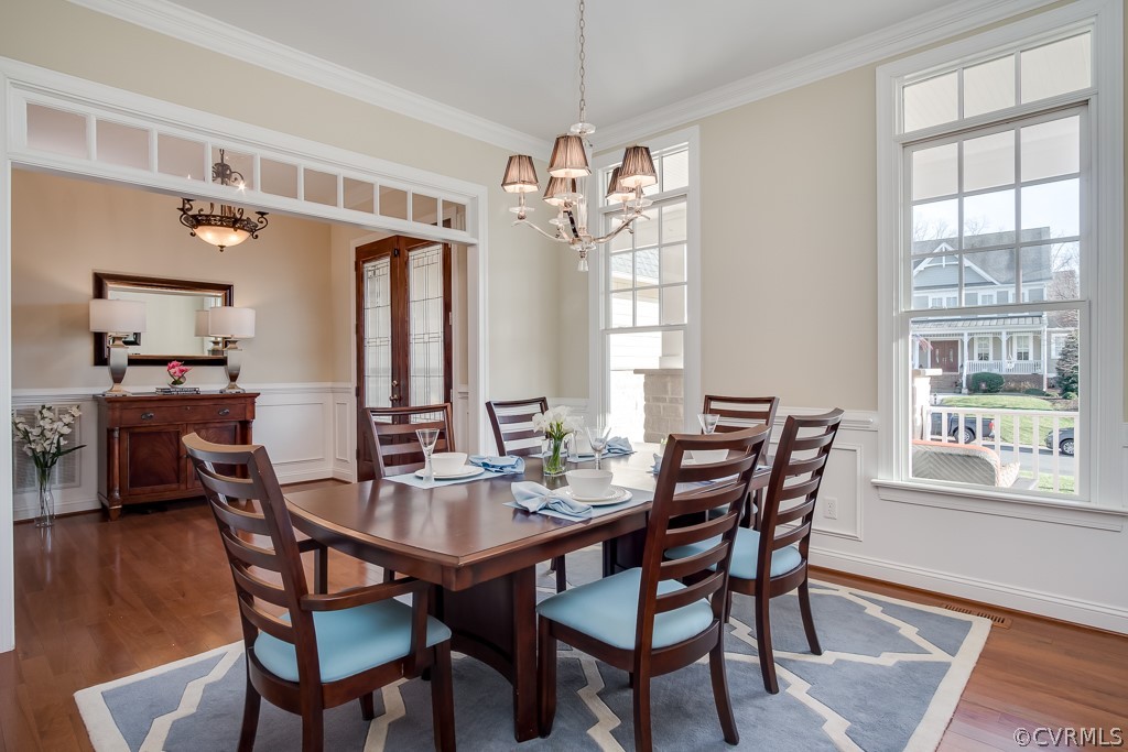 15942 Alsdell Road Midlothian, VA 23112 - Photo 8 of 50 Dining room big enough for your table that seats s