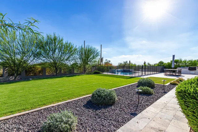 a view of a terrace with chairs