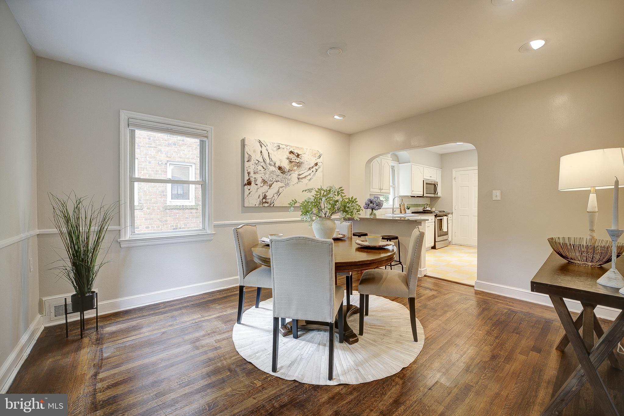 5348 29th Street Northwest Washington, DC 20015 - Photo 18 of 39 Lots of space for dinner parties