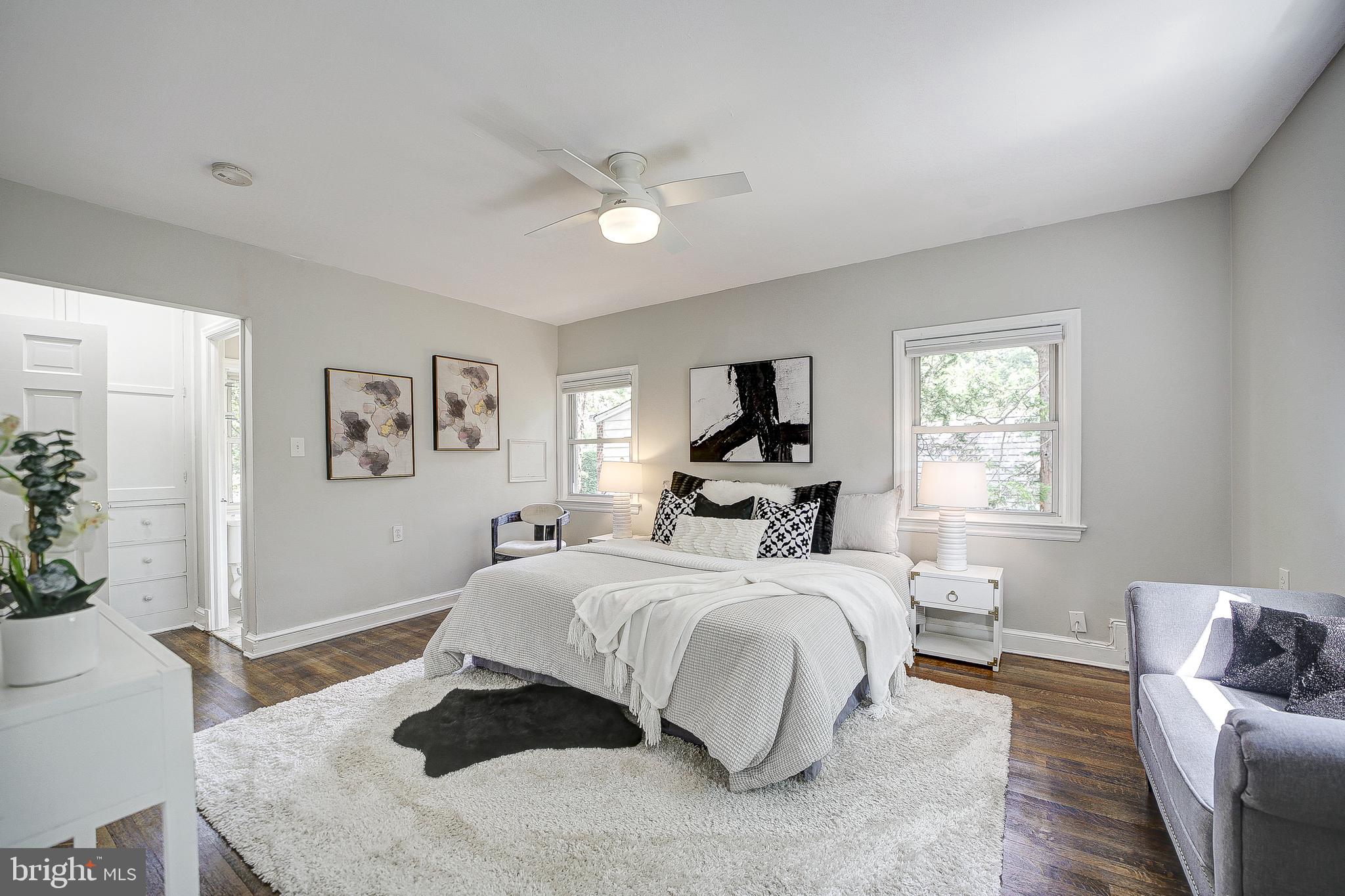 5348 29th Street Northwest Washington, DC 20015 - Photo 21 of 39 Built-in dresser and walk-in closet