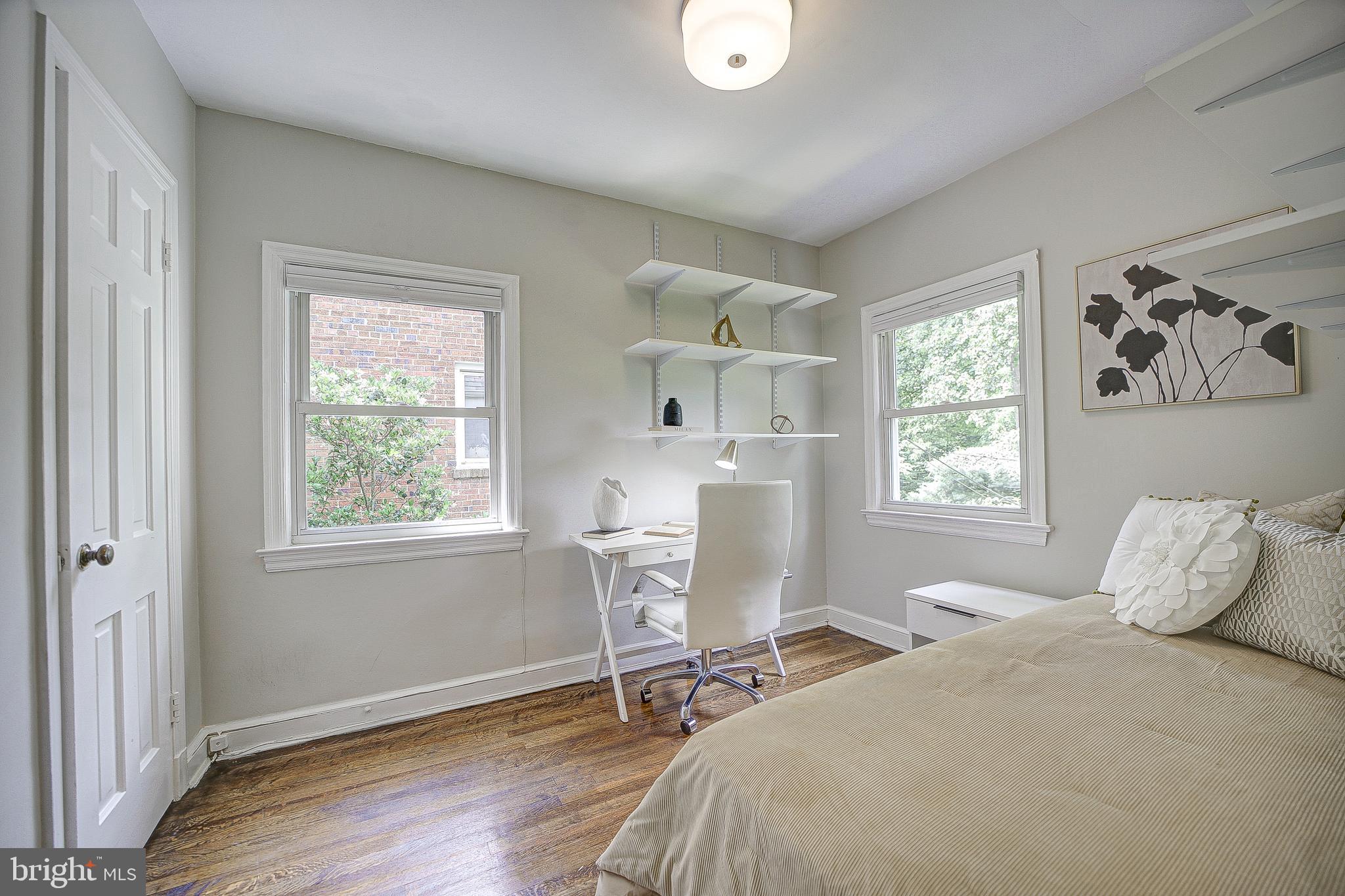 5348 29th Street Northwest Washington, DC 20015 - Photo 24 of 39 Third bedroom could serve as an office