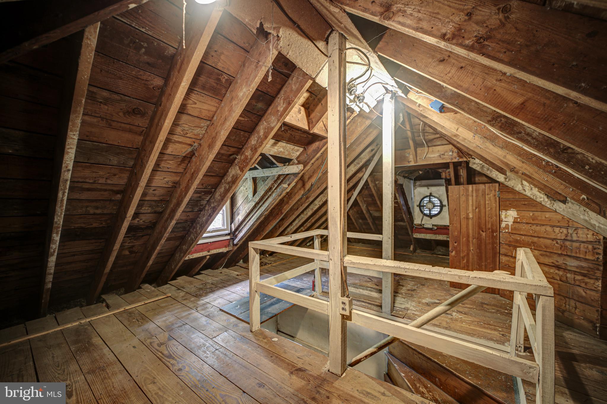 5348 29th Street Northwest Washington, DC 20015 - Photo 26 of 39 Attic provides ample storage with cedar closet