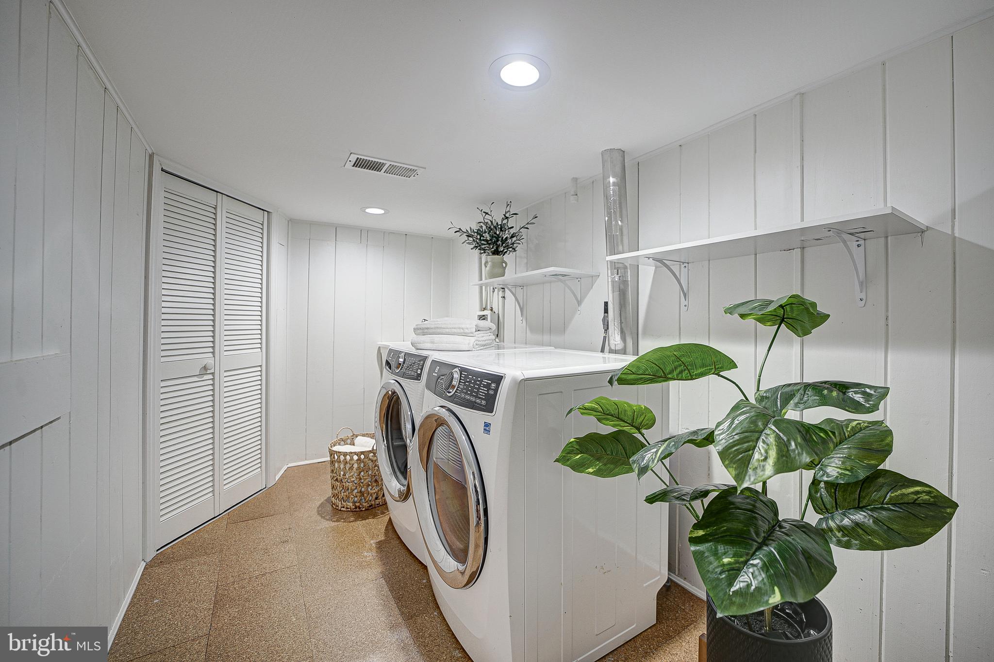 5348 29th Street Northwest Washington, DC 20015 - Photo 32 of 39 Spacious laundry room