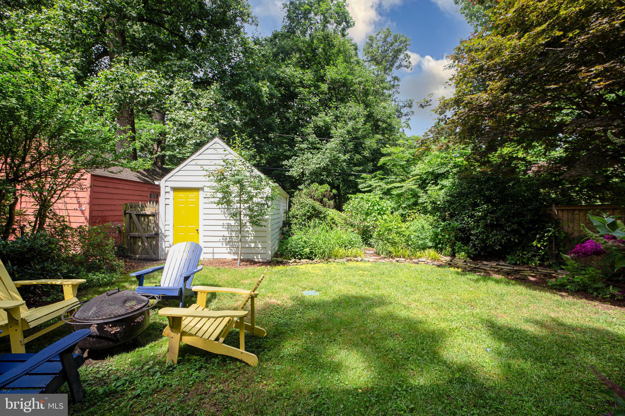 5348 29th Street Northwest Washington, DC 20015 - Photo 33 of 39 Wonderful backyard leading to one car garage