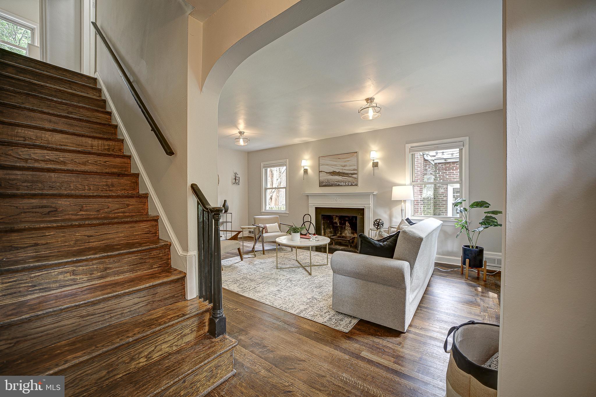 5348 29th Street Northwest Washington, DC 20015 - Photo 4 of 39 Large Living Room