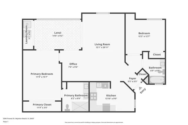 $230,000 | 5394 Firenze Drive, Unit O, Boynton Beach, FL 33437