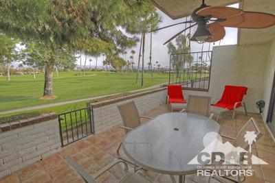 31 Medina Way Rancho Mirage, CA 92270 - Photo 11 of 25 a terrace of a house with outdoor seating