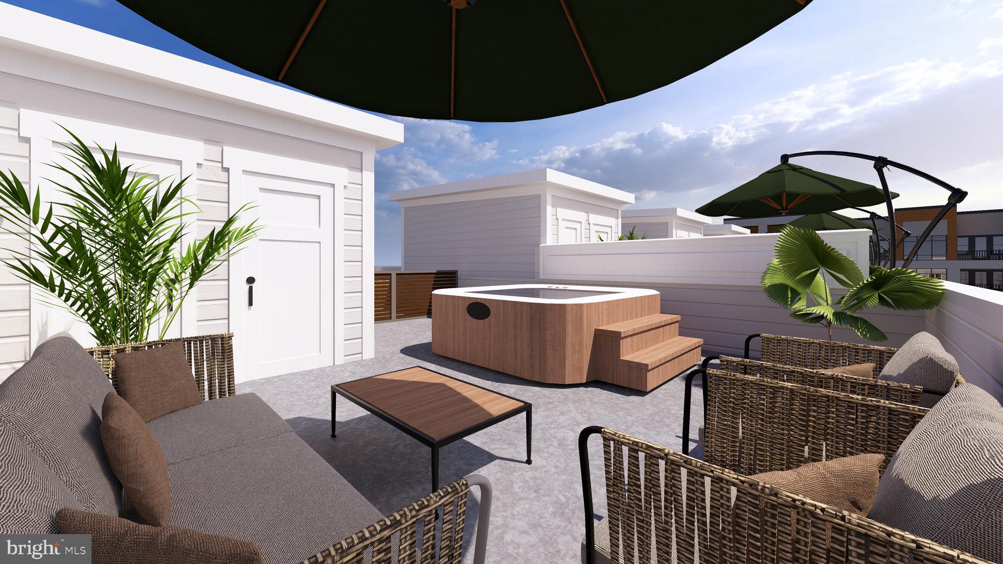 114 Sellew Road Annapolis, MD 21401 - Photo 15 of 33 Rooftop Terrace w/ Hot Tub Space