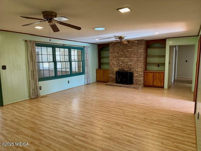 66 Quail Trail Juliette, GA 31046 - Photo 13 of 25 a view of an empty room with a fireplace and a window