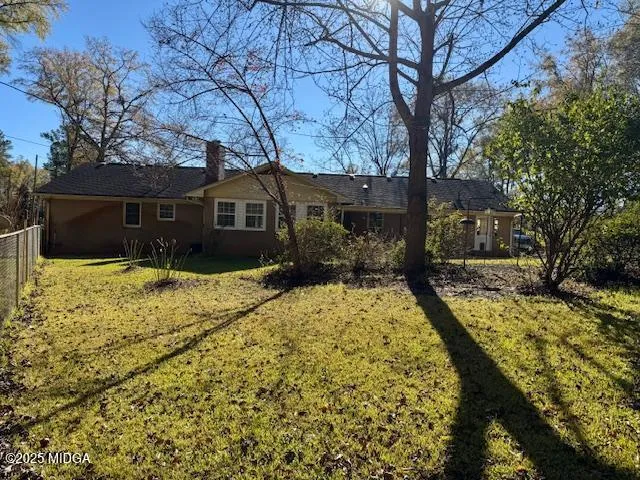 a house view with a sitting space