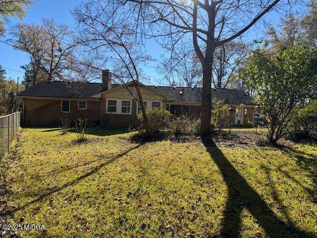 66 Quail Trail Juliette, GA 31046 - Photo 23 of 25 a front view of house with yard covered in snow