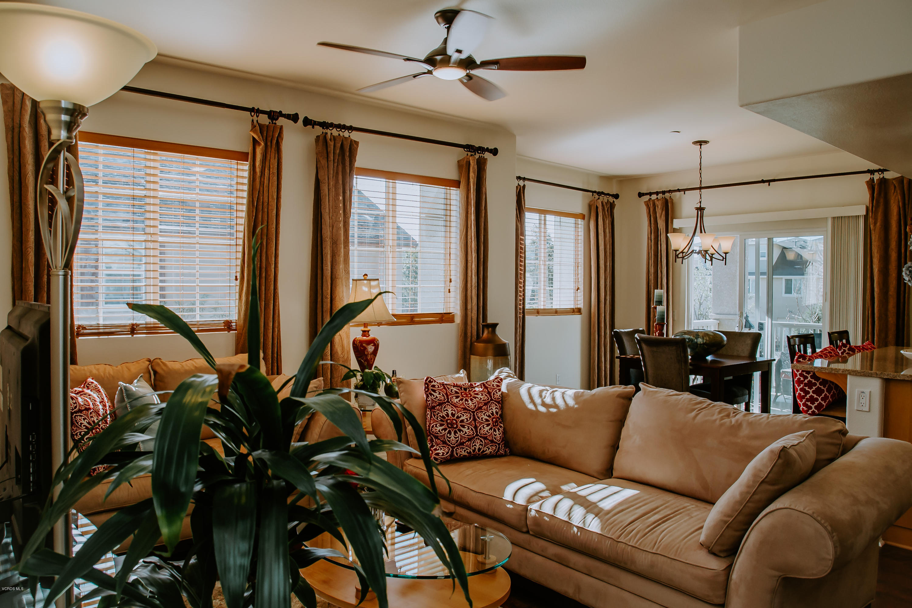 3012 Moonlight Park Avenue Oxnard, CA 93036 - Photo 16 of 59 a living room with furniture and a large window
