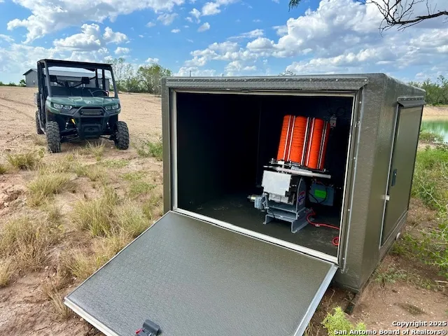 a view of outdoor seating space