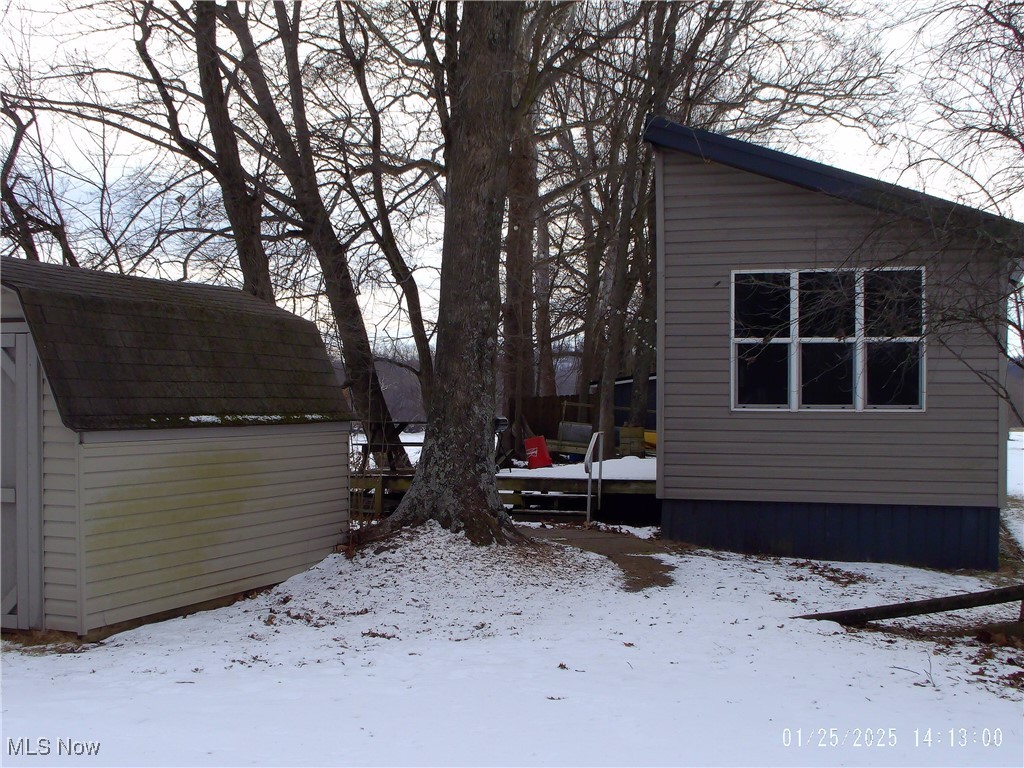 10100 Dresden Road Dresden, OH 43821 - Photo 2 of 7 View of snow covered exterior