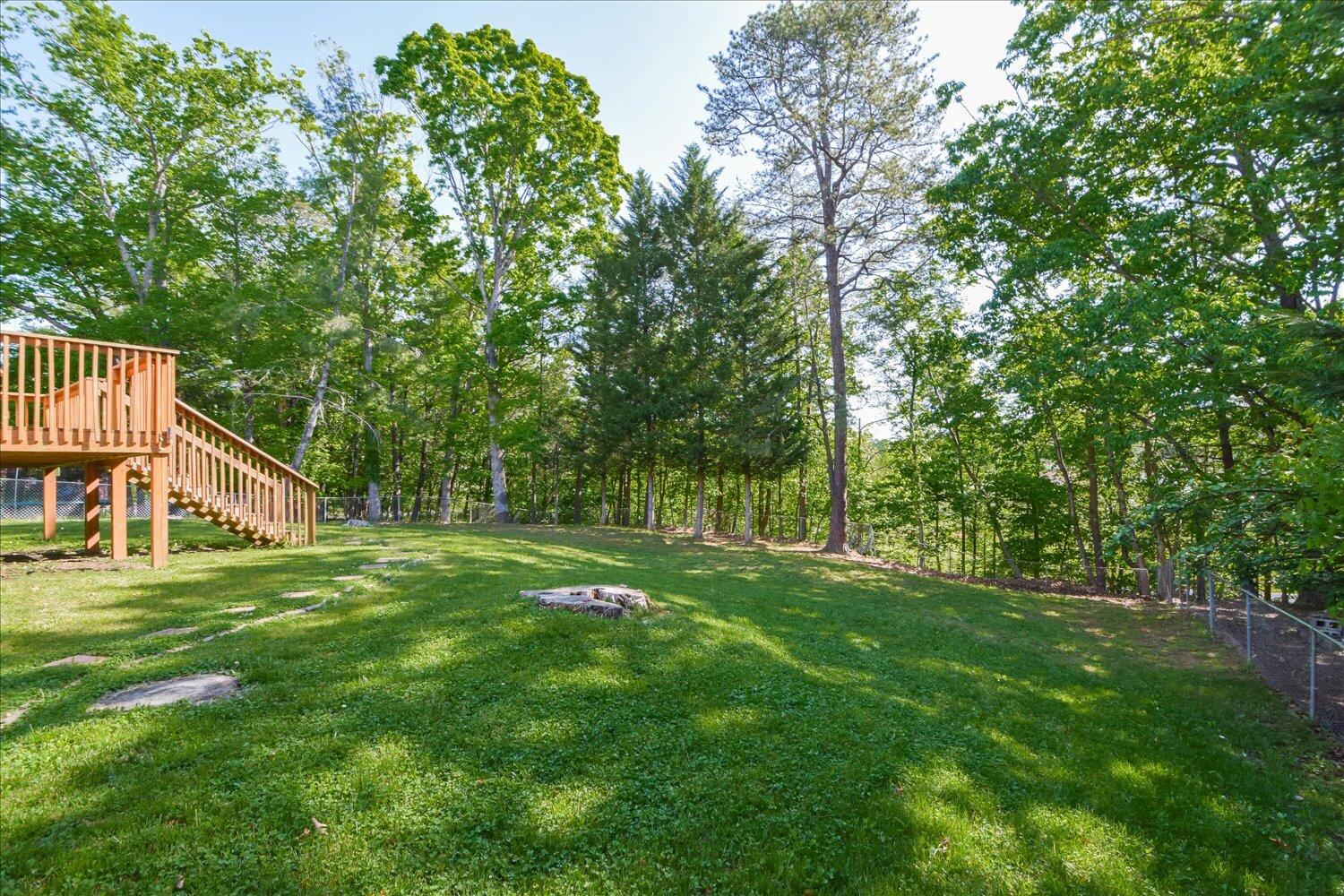 2947 Purple Finch Road Roanoke, VA 24018 - Photo 27 of 31 a backyard of a house with table and chairs