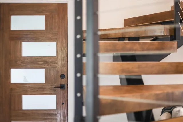 a view of an entryway