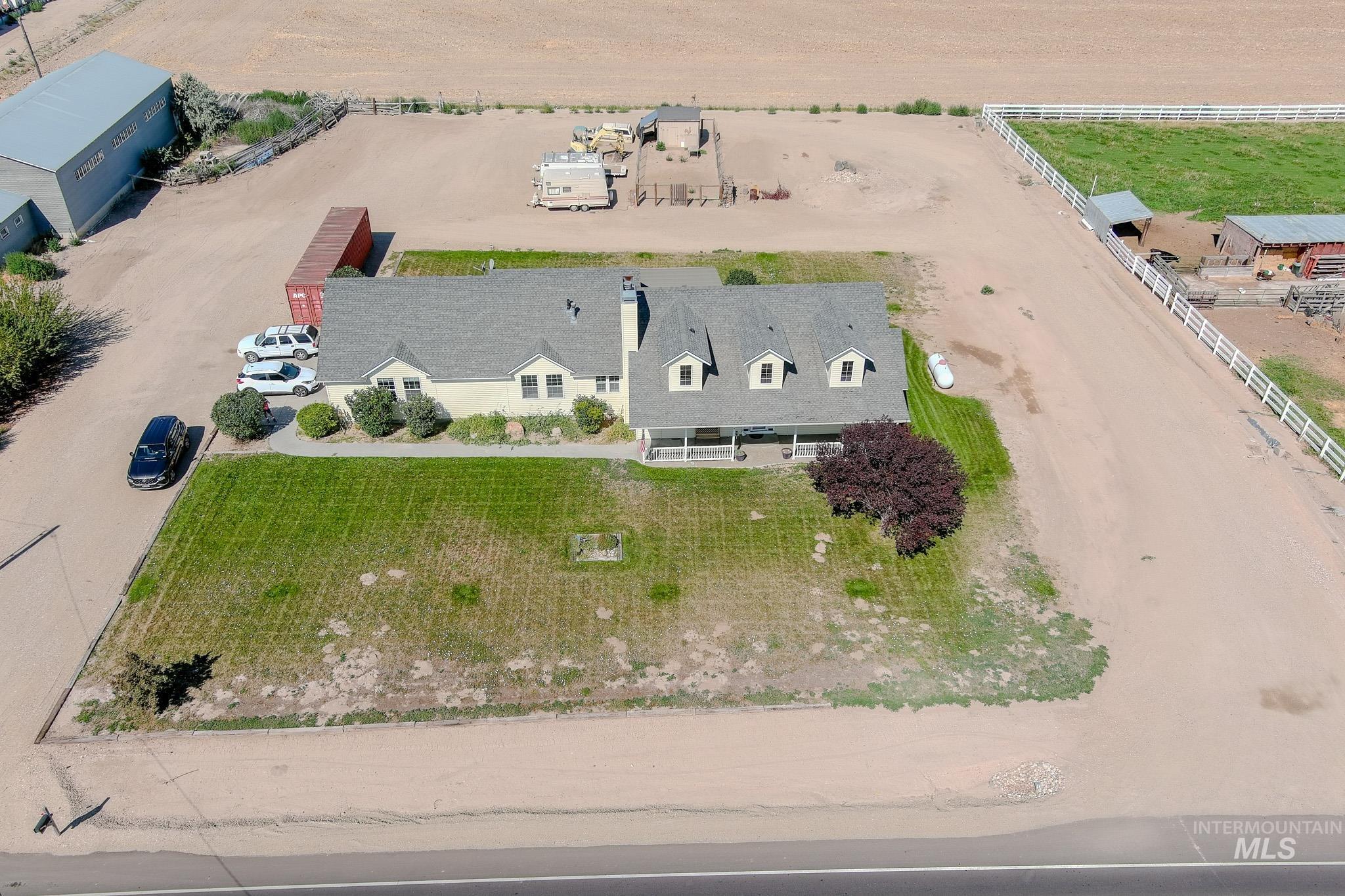 13569 Midway Road Nampa, ID 83651 - Photo 22 of 25 Aerial view of sparsely populated area