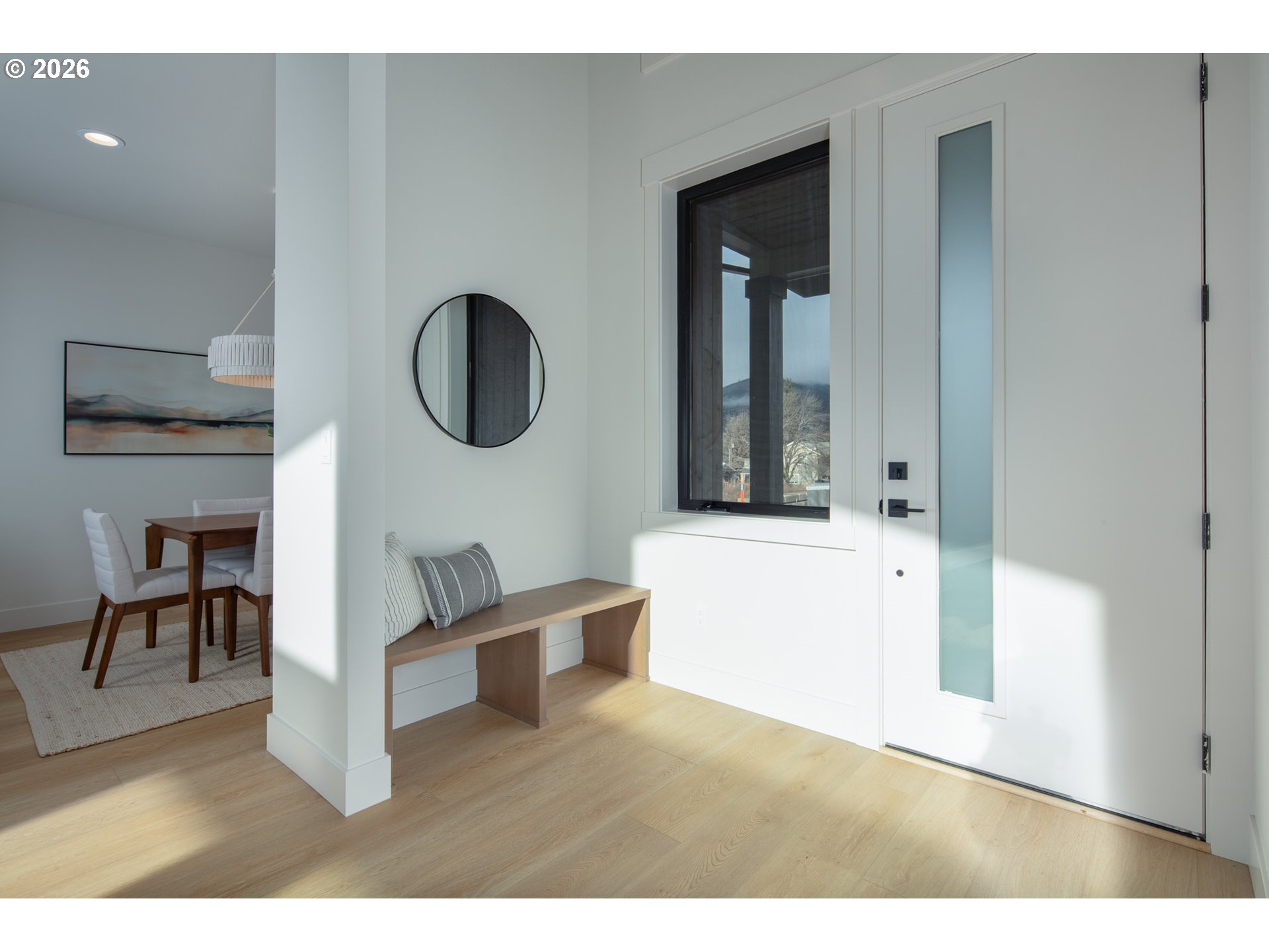 1110 Rock Creek Road Hood River, OR 97031 - Photo 12 of 16 a living room with furniture and a wooden floor
