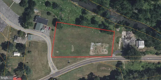 a view of outdoor space and a car park