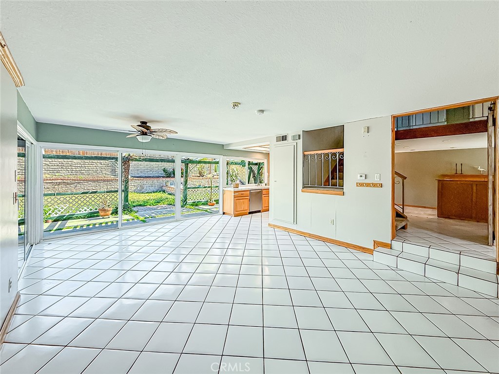 2235 Burnside Street Simi Valley, CA 93065 - Photo 23 of 71 a view of empty room with wooden floor and fan
