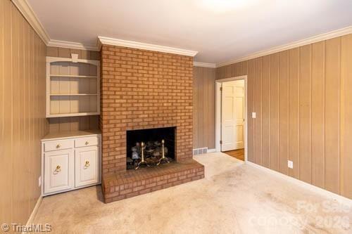 1405 Lyndhurst Drive High Point, NC 27262 - Photo 13 of 40 a living room with furniture a fireplace and a window