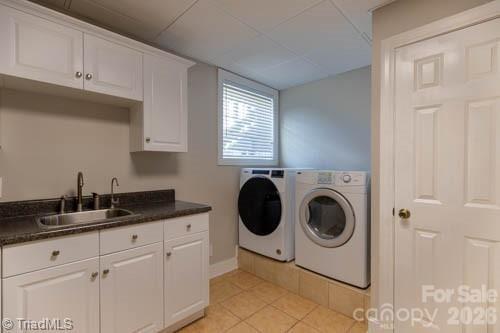 1405 Lyndhurst Drive High Point, NC 27262 - Photo 35 of 40 a utility room with sink dryer and washer