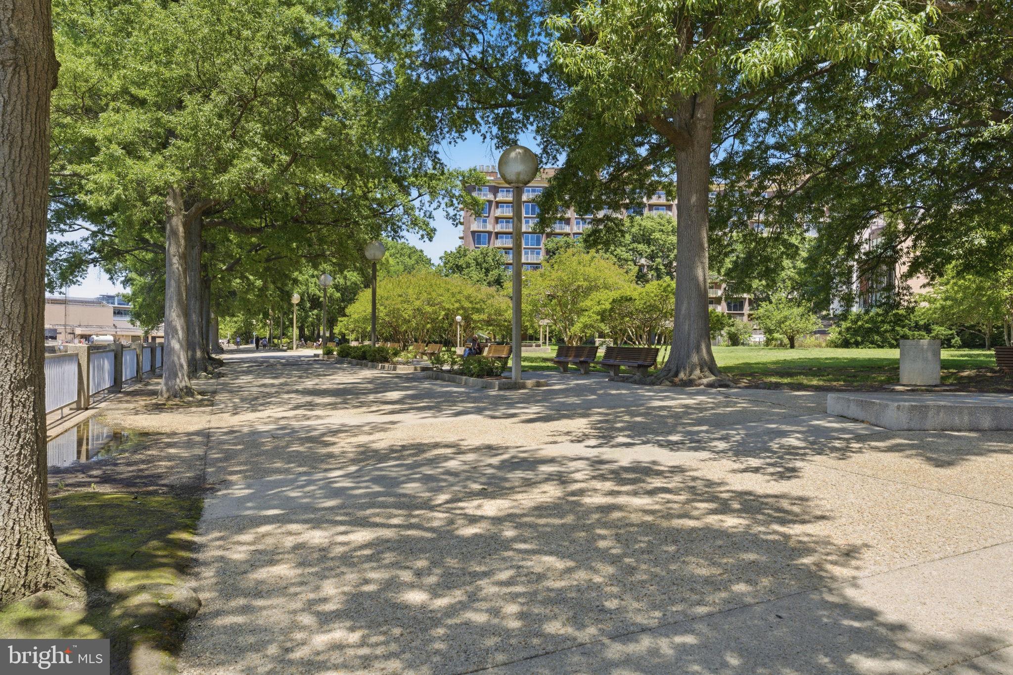 1435 4th Street Southwest, Unit B609 Washington, DC 20024 - Photo 49 of 52 a view of street with trees