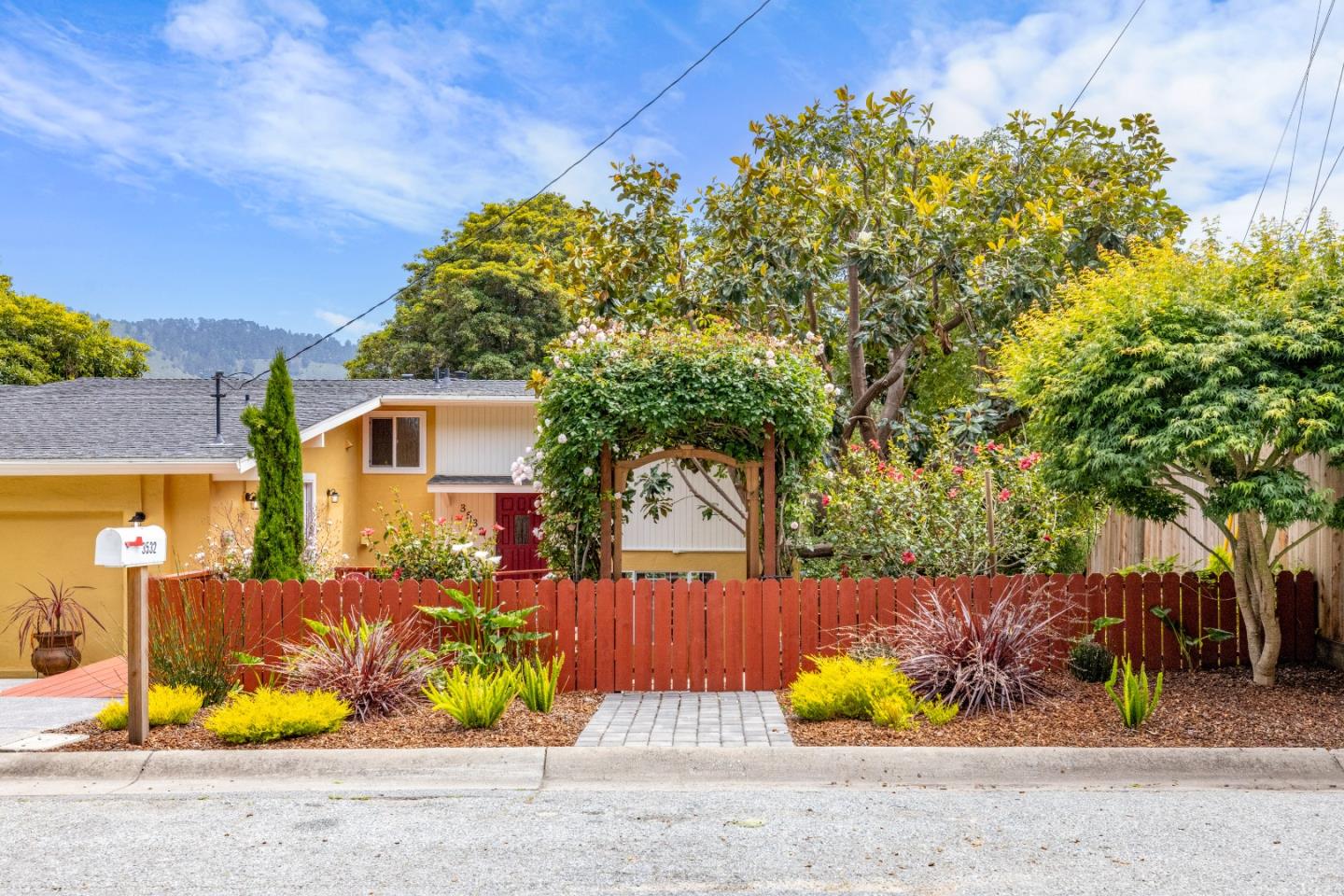 3532 Oliver Road Carmel, CA 93923 - Photo 2 of 47 front view of a house with a street