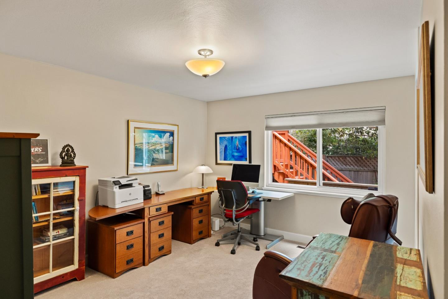3532 Oliver Road Carmel, CA 93923 - Photo 24 of 47 a workspace with furniture and window