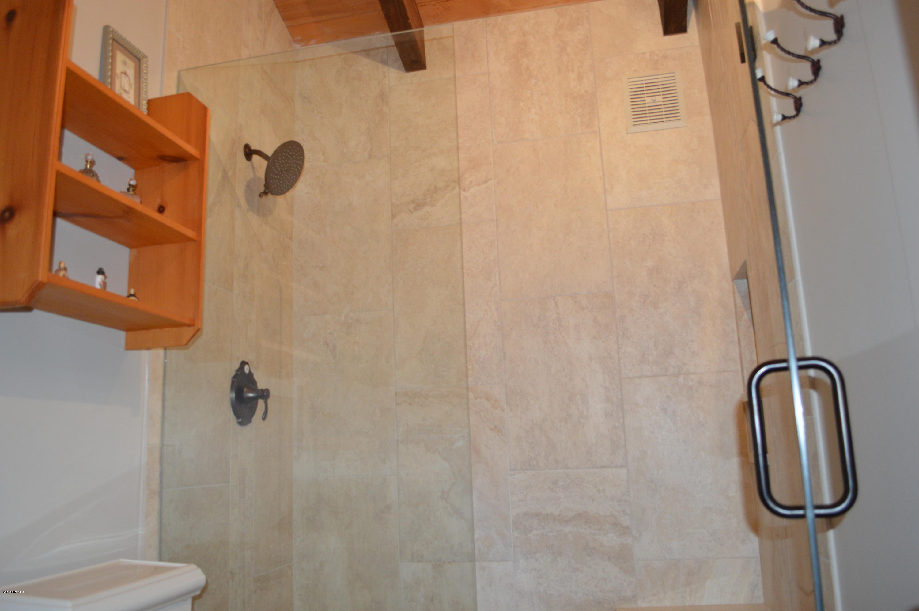 325 Bonny Rigg Hill Road Becket, MA 01223 - Photo 15 of 47 a bathroom with a shower