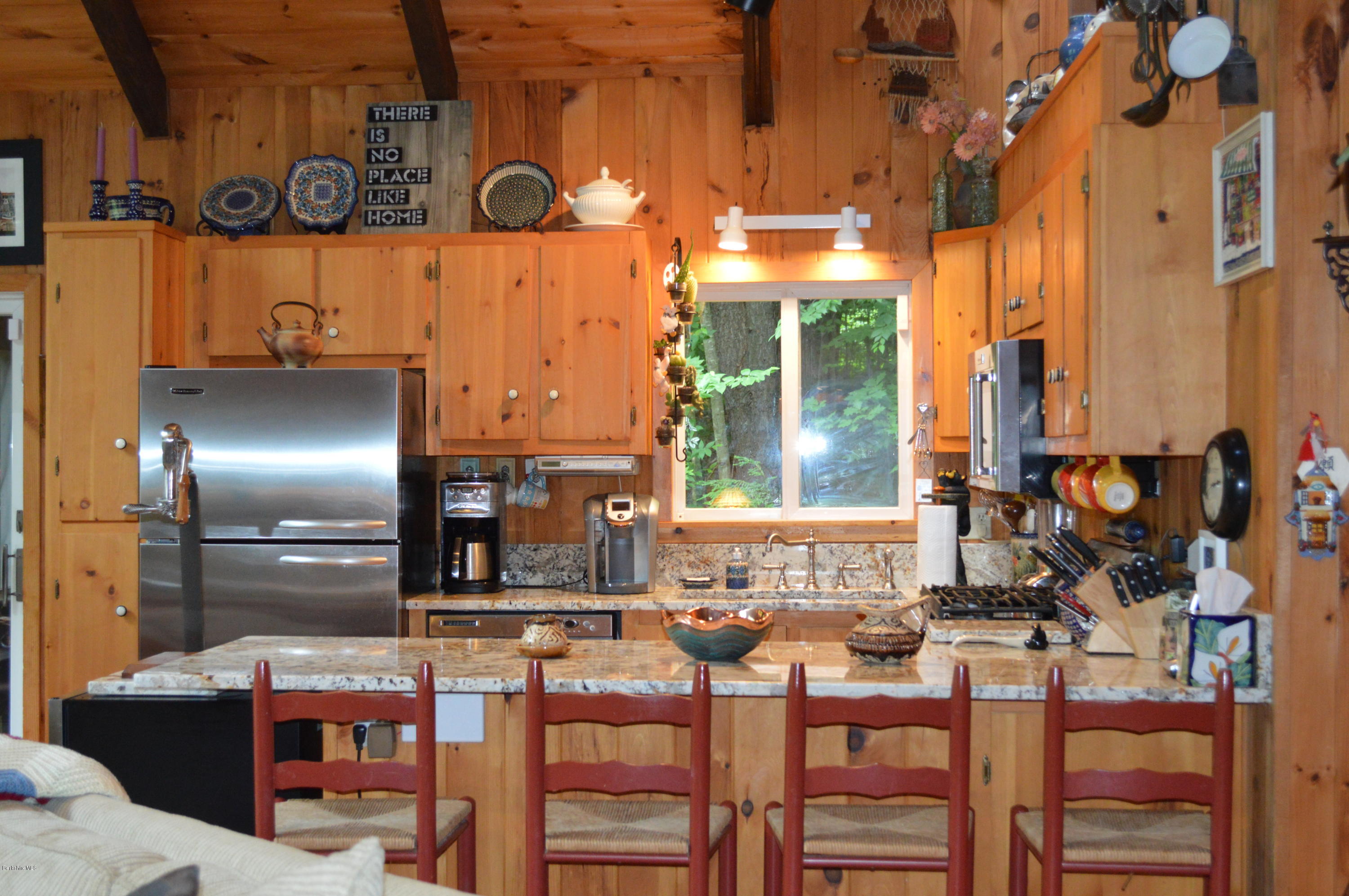 325 Bonny Rigg Hill Road Becket, MA 01223 - Photo 20 of 47 a kitchen with lots of counter top space
