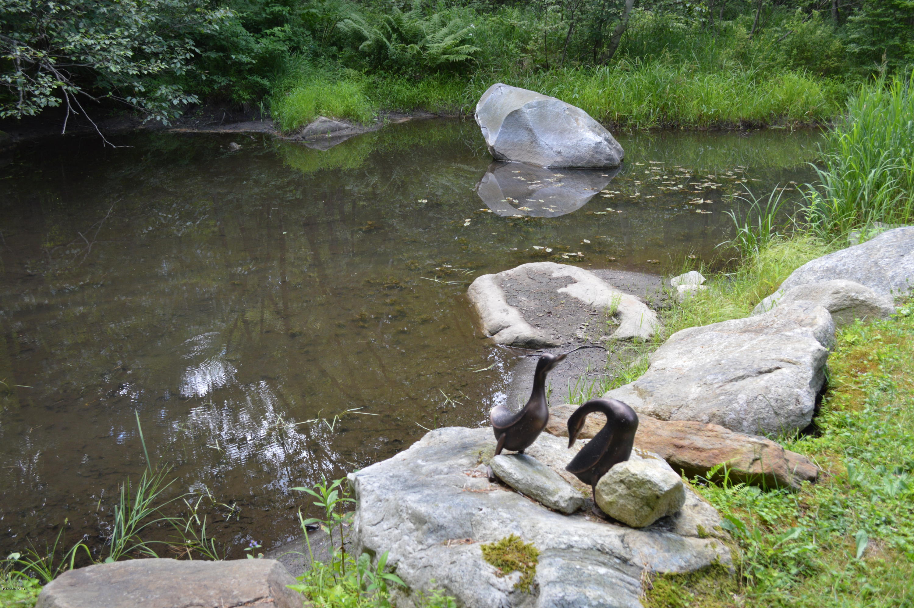 325 Bonny Rigg Hill Road Becket, MA 01223 - Photo 39 of 47 a backyard of a house with lots of green space