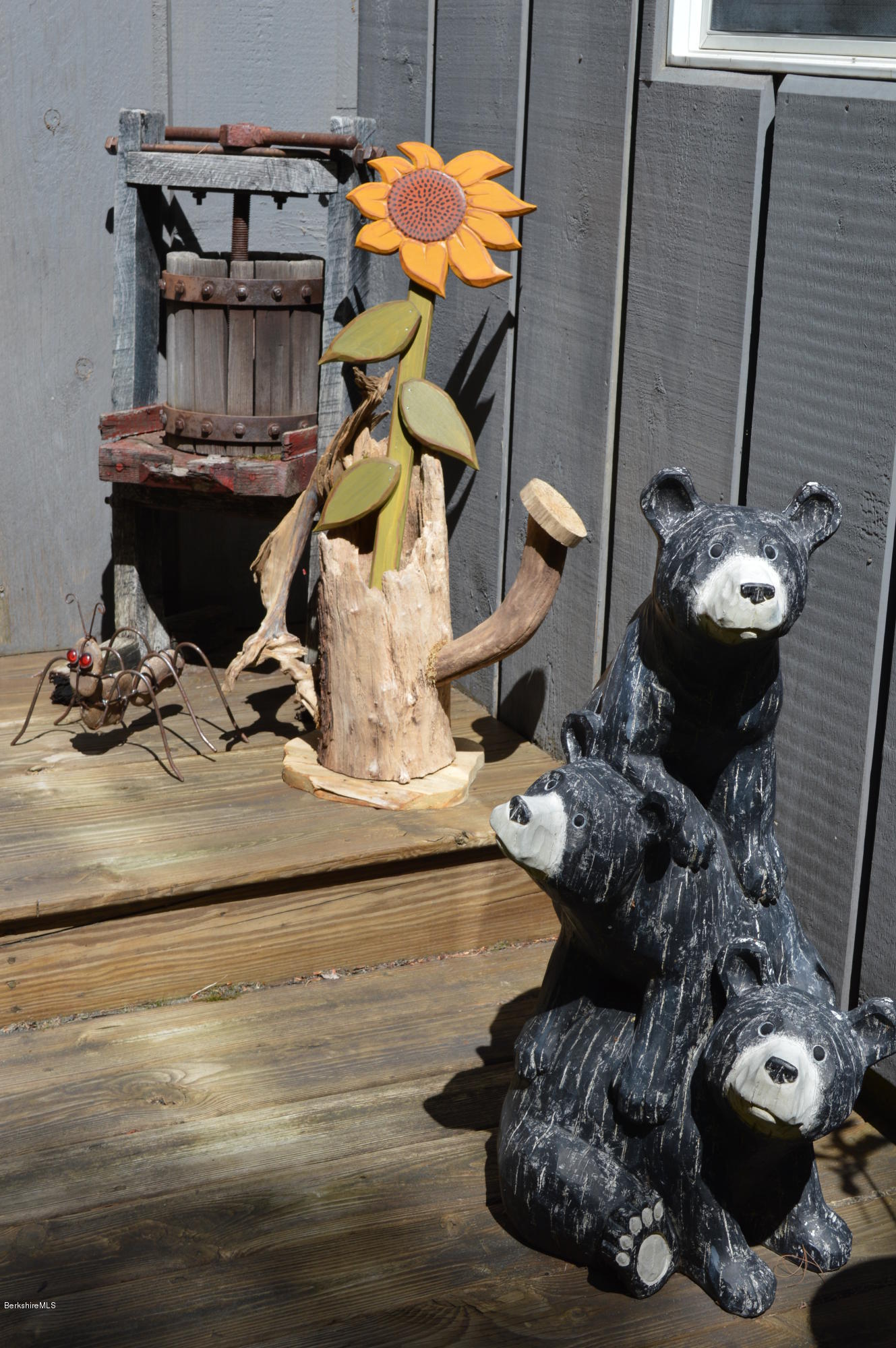325 Bonny Rigg Hill Road Becket, MA 01223 - Photo 46 of 47 a table with chairs and a wooden floor